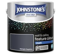 Johnstone's - Feature Wall Matt - Midnight Sapphire - 2.5L
