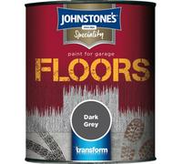 Johnstone's Garage Floor Paint Dark Grey - 750Ml