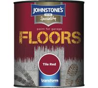 Johnstone's Garage Floor Paint - Tile Red 250ml