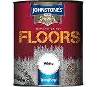 Johnstone's Garage Floor Paint Semi Gloss 750ml White