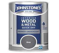 Johnstone's - Gloss Wood & Metal Primer Undercoat - Grey - 750ml