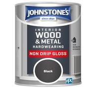 Johnstone's Hardwearing Non Drip Gloss Black 750Ml