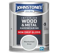 Johnstone's Hardwearing Non Drip Gloss Manhattan Grey 750Ml