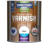 Johnstone's Indoor Clear Varnish Satin - 750Ml