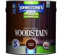 Johnstone's Indoor & Outdoor Woodstain Country Walnut - 2.5L