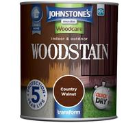 Johnstone's Indoor & Outdoor Woodstain Country Walnut - 750Ml