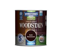 Johnstone's Indoor & Outdoor Woodstain Dark Rosewood - 250Ml