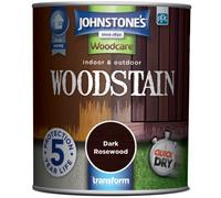 Johnstone's Indoor & Outdoor Woodstain Dark Rosewood - 750Ml
