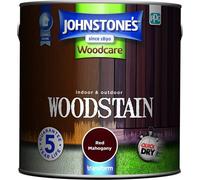 Johnstone's Indoor & Outdoor Woodstain Red Mahogany - 2.5L