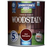 Johnstone's Indoor & Outdoor Woodstain Red Mahogany - 750Ml