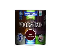Johnstone's - Interior & Exterior Woodstain - Red Mahogany | Weathershield, UV Resistant, Quick Drying in 4 hours, Durable & Flake-Resistan, 5 Years