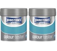 Johnstone's - Island Breeze Emulsion Paint - Wall & Ceiling - Easy to Apply - Dry in 1-2 Hours - 75ml (Pack of 2)