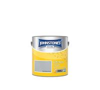 Johnstone's - Kitchen Paint - Manhattan Grey - Matt Finish - Grease & Stain Resistant - Suitable for Kitchen Walls & Ceilings - Highly Durable - Low Odour - 12m2 Coverage per Litre - 2.5L