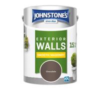 Johnstone's Masonry Paint Chocolate - 5L