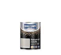 Johnstone's - Metallic Feature Wall Paint - Champagne Gold - 1.25L | Metallic Finish, Interior Feature Walls & Ceilings, Great Coverage, Easy to Apply, Long-Lasting Colour, Quick Drying