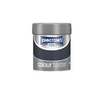 Johnstone's - Paint Tester Pots - Wall & Ceiling Paint - Midnight Sapphire - Emulsion Paint - Easy to Apply - Dry in 1-2 Hours - 75ml