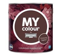 Johnstone's My Colour Durable Matt Paint Enchanting Eggplant - 2.5L