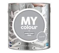 Johnstone's My Colour Durable Matt Paint Steel Mill - 2.5L