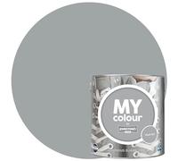 Johnstone's MY colour - Luxurious Durable Matt Paint - Candle Smoke - 2.5L | Durable Matt Finish, Interior Walls, Ceilings, Wood & Metal, Colour Intense Technology, 1-2 Hours Dry Time