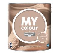 Johnstone's MY colour - Luxurious Durable Matt Paint - Steel Mill - 2.5L | Durable Matt Finish, Interior Walls, Ceilings, Wood & Metal, Colour Intense Technology, 1-2 Hours Dry Time