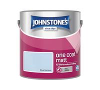 Johnstones One Coat Matt Emulsion Blue Horizon 2.5 Litre