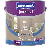 Johnstone's One Coat Matt Emulsion Paint - Walnut Whip 2.5L
