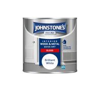 Johnstone's Quick Dry Gloss Brilliant White 250Ml