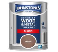 Johnstone's Quick Dry Gloss Conker 750Ml