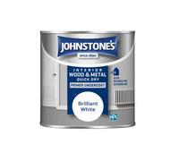 Johnstone's Quick Dry Primer Undercoat Brilliant White 250Ml