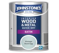 Johnstone's Quick Dry Satin Vintage Duck Egg 750Ml