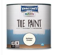 Johnstone's Revive Tile Paint Antique Cream 750Ml