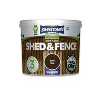 Johnstone's Shed & Fence Dark Oak - 5L