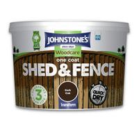 Johnstone's Shed & Fence Dark Oak - 9L
