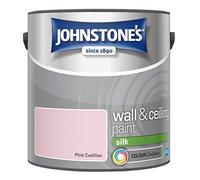 Johnstone's - Silk Wall & Ceiling Paint - Pink Cadillac - 2.5L