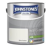 Johnstone's - Silk Wall & Ceiling Paint - Silver Feather - 2.5L