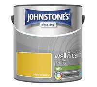 Johnstone's - Silk Wall & Ceiling Paint - Yellow Diamond - 2.5L