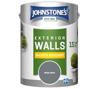 Johnstone's - Smooth Masonry Paint - Moher Slate - 5L