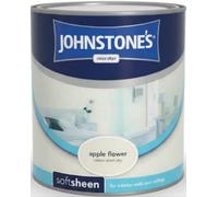 Johnstone's Softsheen Emulsion Paint - Apple Flower 2.5 Litres