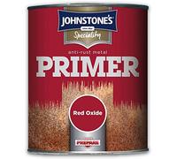 Johnstone's - Speciality Anti-Rust Metal Primer - Red Oxide - Anti Corrosive - Preventing Rust - Suitable for Garden Furniture, Gates & Railings - 8m2 Coverage per Litre - 750ml