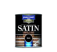 Johnstone's - Speciality Satin Wood & Metal Paint - Black - 250ml