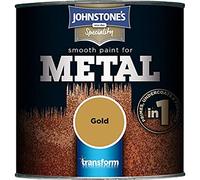 Johnstone's Speciality - Smooth Paint For Metal - Self Undercoating - Gold - 250ml