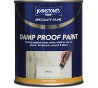 Johnstones Specialty Paints Damp Proof Paint White 750ml by Johnstone's