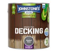 Johnstone's Stain For Decking Shaded Grey - 2.5L