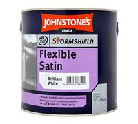Johnstone's Stormshield Flexible Satin Brilliant White 2.5L