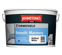 Johnstones Stormshield Smooth Masonry Brilliant White 10 Litres