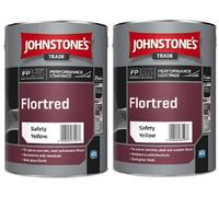 Johnstone's Trade 2X5L Johnstone's Flortred Floor Paint Safety Yellow