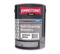 Johnstone'S Trade 5 Litre Stormshield Self Cleaning Masonry Brilliant White
