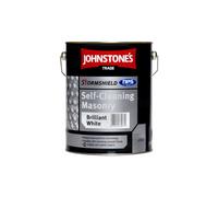 Johnstone's Trade 5 Stormshield Self Cleaning Masonry Brilliant White 5L