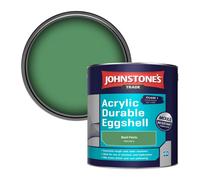 Johnstone's Trade Acrylic Durable Eggshell Walls & Ceilings Emulsion Paint Basil Pesto (Ppg1226-6) 2.5L