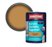 Johnstone's Trade Acrylic Durable Eggshell Walls & Ceilings Emulsion Paint Caramel Muffin (Ppg16-14) 5L